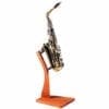 Handcrafted Solid Wood Saxophone Stand